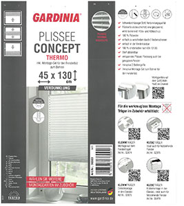 GARDINIA - Plissee Conzept Thermo