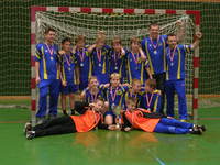 Die Mannschaft und Trainer