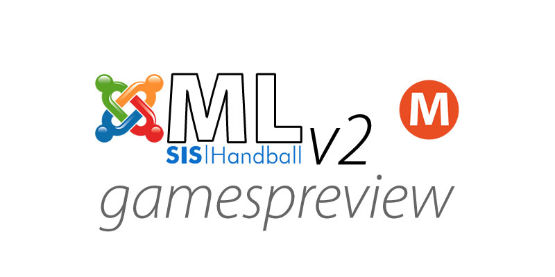 Modul XML SIS Handballv2 Gamespreview